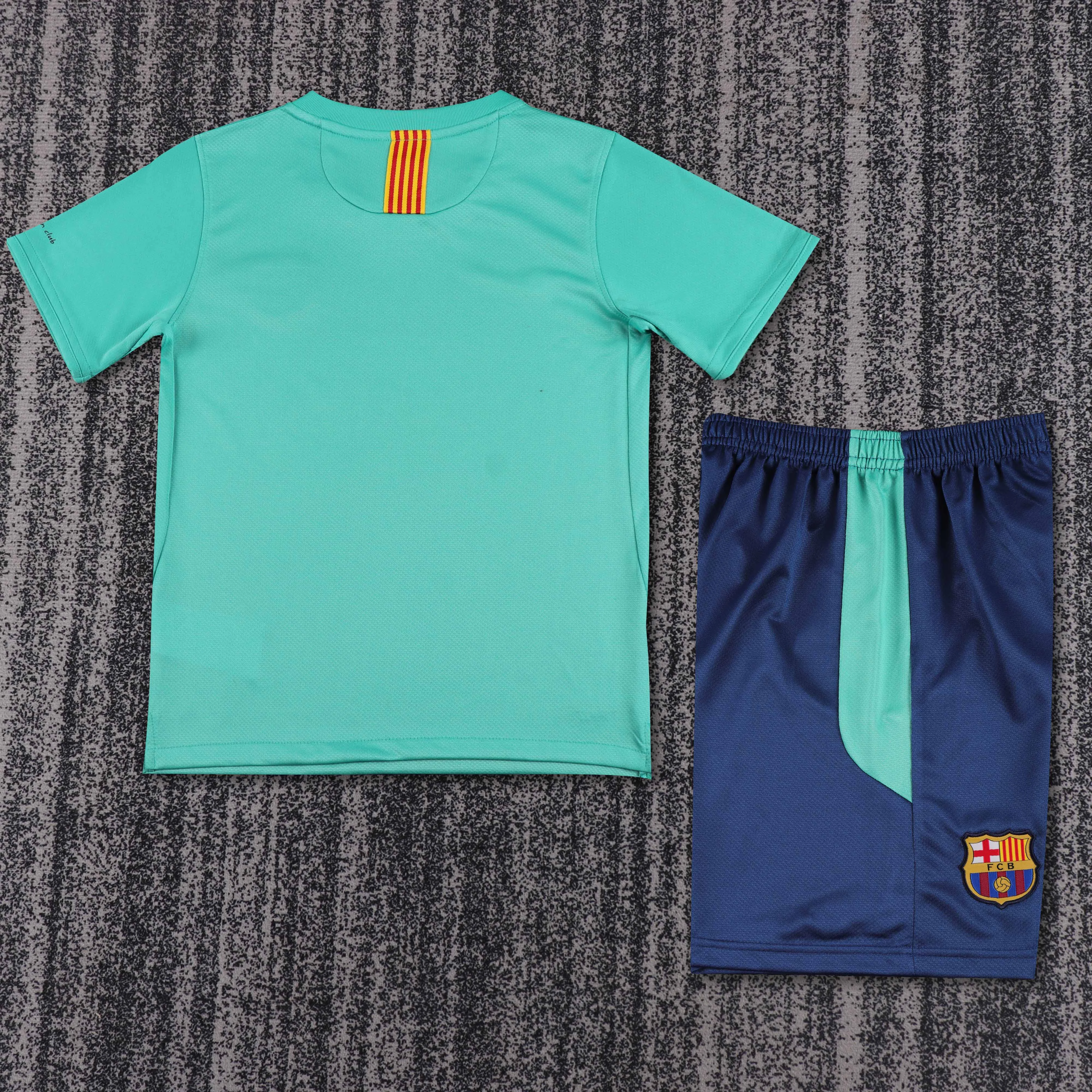 2010-11 Barcelona Away Retro Shirt - Kids Sizes view 2