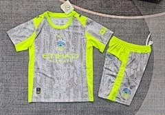 2025-26 Manchester City Away Jersey - Kids view 3