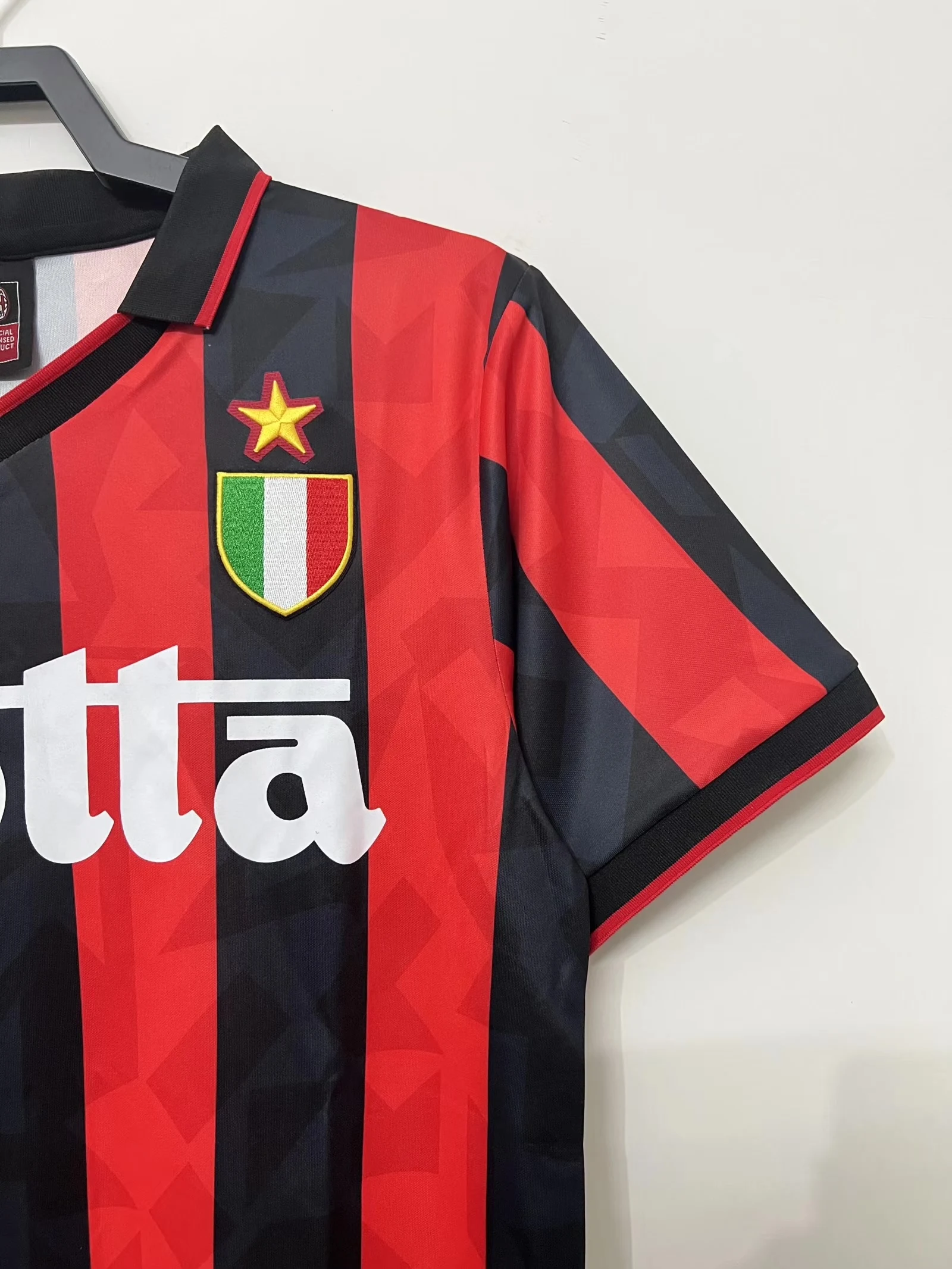 1993-94 AC Home Retro Jersey view 6