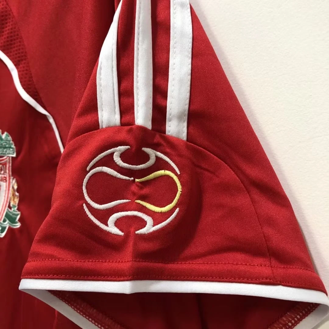 2006-08 Liverpool Home Retro Jersey view 5