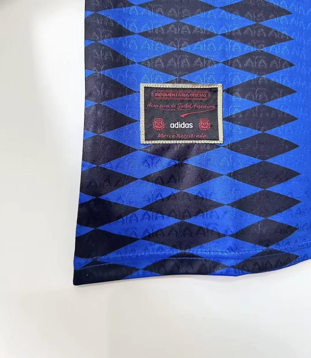 1994 Argentina Away Jacquard Retro Jersey view 3