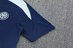 2025-26 Inter Milan Royal Blue Short Sleeve Training Jersey view 8