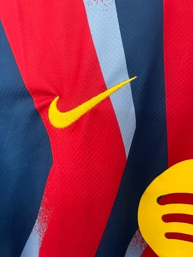 2025-26 Barcelona Away Jerseys - Fan Edition view 3