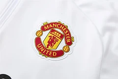 2025-26 Manchester United White Half-Raised Training Jersey view 15