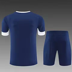 2025-26 Portugal Royal Blue Short Sleeve Training Jersey view 2