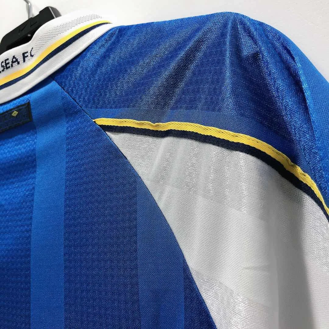1997-99 Chelsea Home Retro Shirt view 3