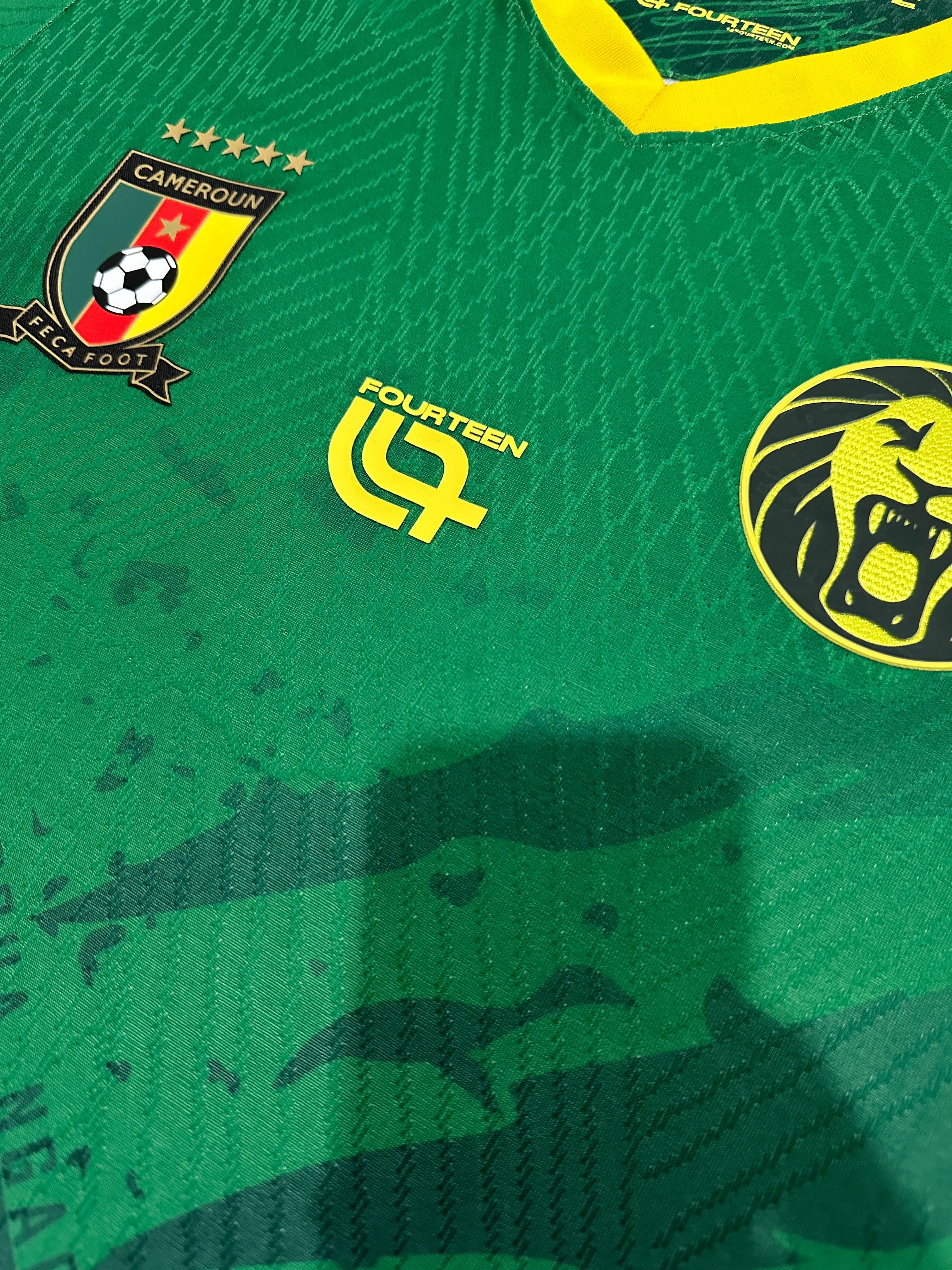 2025-26 Cameroon Home Jersey – Player Version view 5