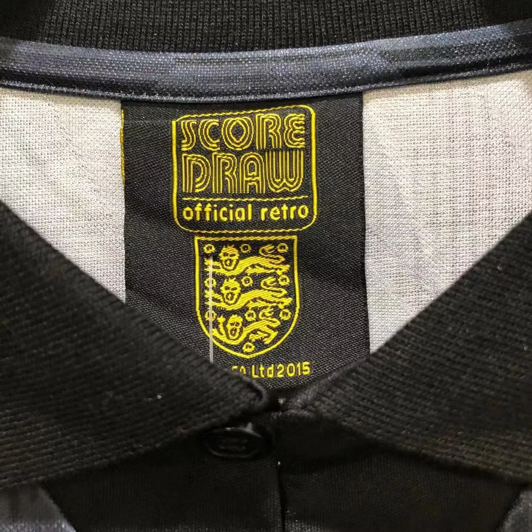 1990 England Away Retro Shirt - No Logo view 5
