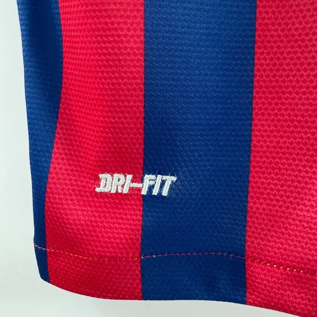 2013-14 Barcelona Retro Home Jersey view 8