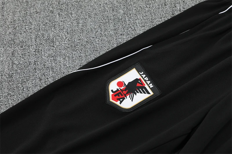 2025-26 Japan Light Grey Half-Zip Training Jersey view 11