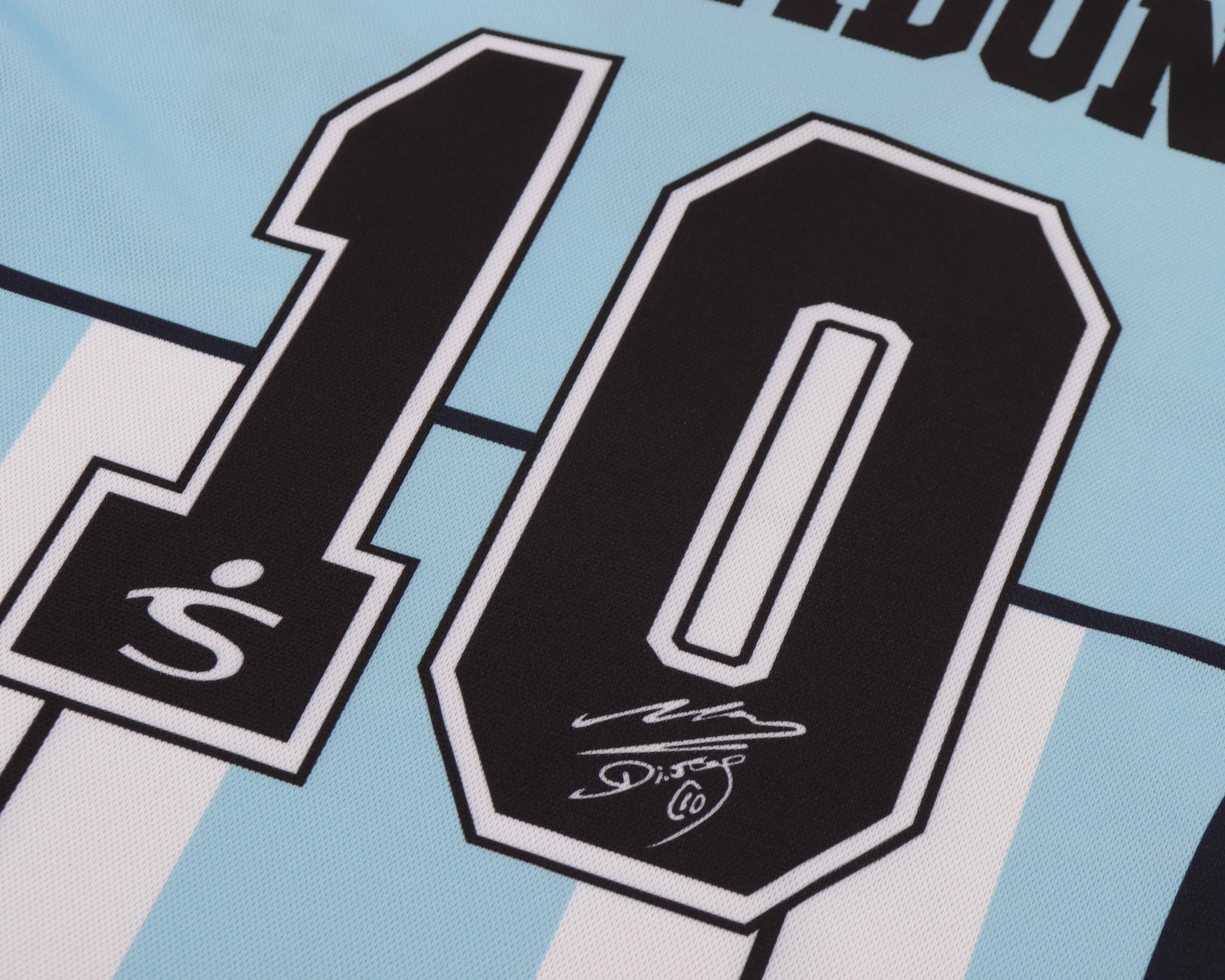 2001 Argentina Maradona Commemorative Edition Retro Shirt - Kids Size view 7