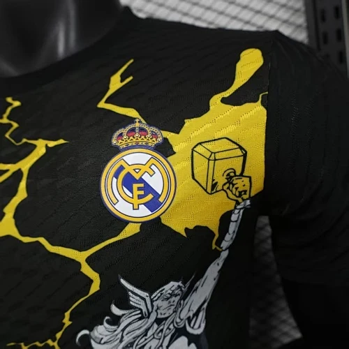 2025-26 Real Madrid Cartoon Jersey - Player Version view 8