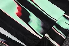 2025-26 Portugal Green and Black [Camouflage] Short Sleeve Training Jersey view 10