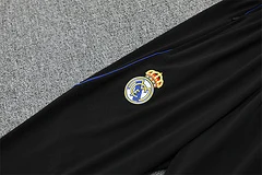 2025-26 Real Madrid Black and Blue Special Edition Half-Draw Training Jersey view 6