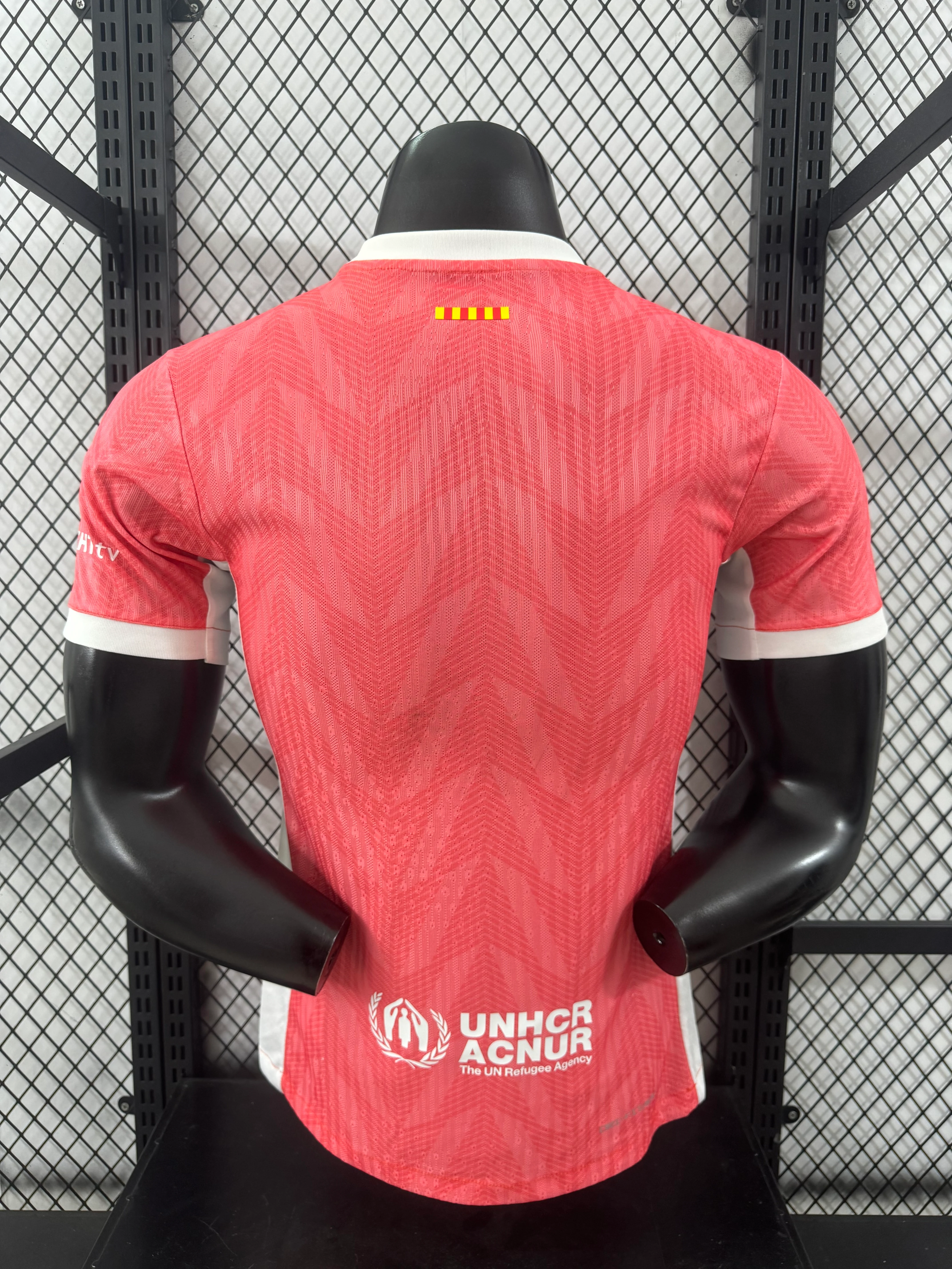 2025-26 Barcelona Special Pink Edition Jersey – Player Version view 2