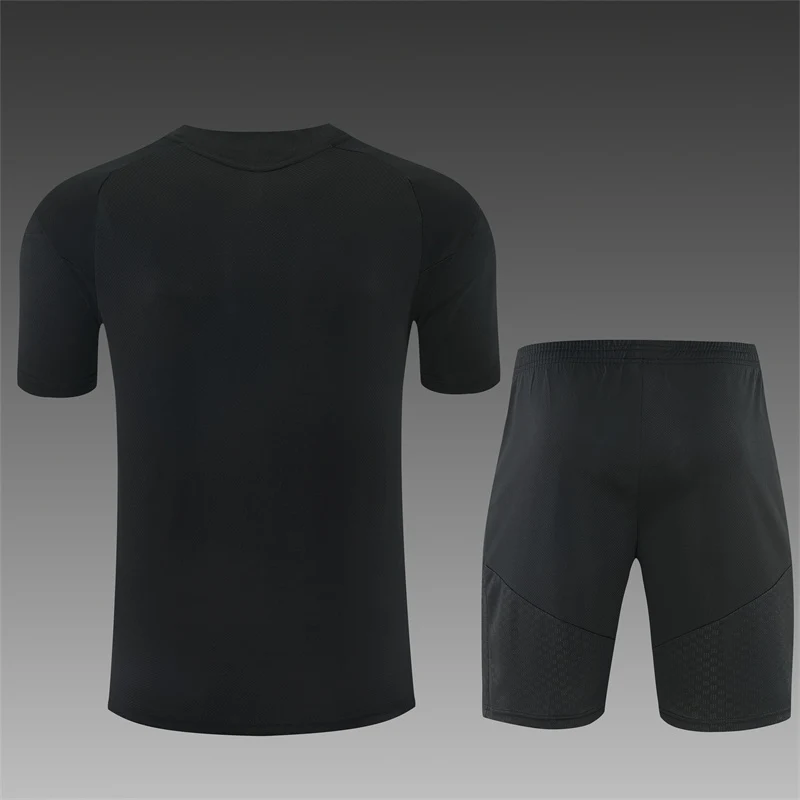 2026-27 Real Madrid Black Short-Sleeve Training Jersey view 2