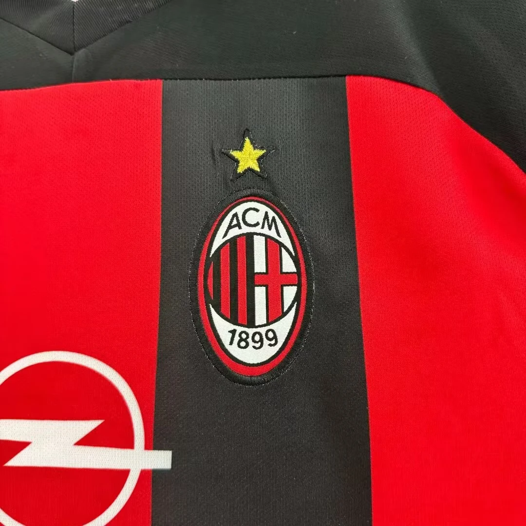 2000-02 AC Home Retro Jersey view 7