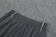 2025-26 Real Madrid dark grey half-zip training jersey view 5