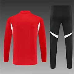 2025-26 Liverpool Red Half-Drawn Training Jersey view 2