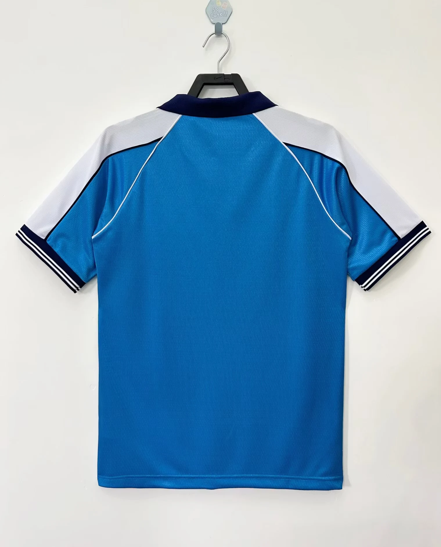 1999-01 Manchester City home retro jersey view 2