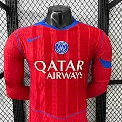 2025-26 Paris Saint-Germain Second Away Long-Sleeve Jersey - Player Version view 3