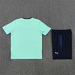 2025-26 Marseille Blue Short Sleeve Training Jersey view 15