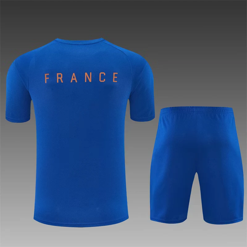 2026-27 France Blue Short-Sleeve Training Jersey view 2