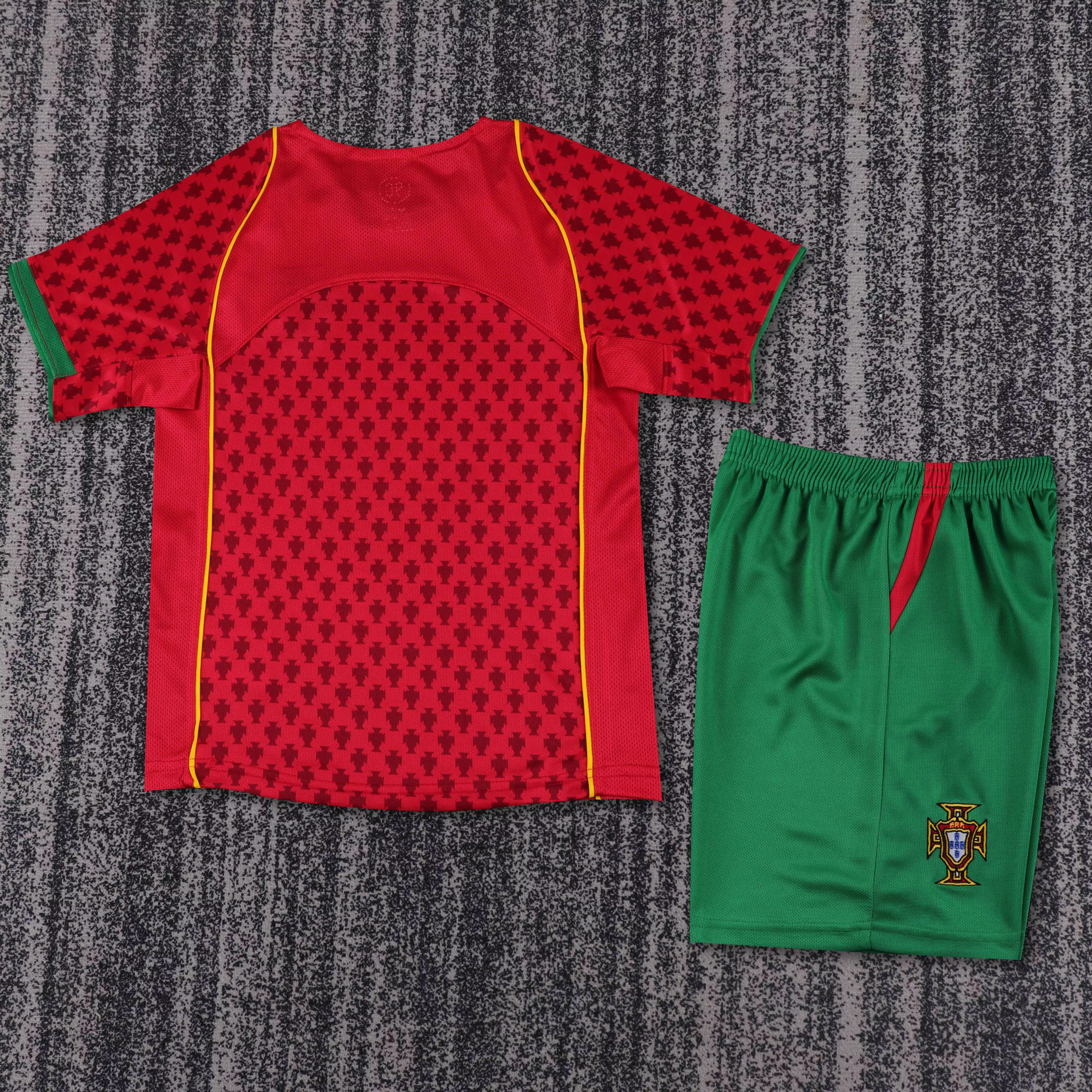 2004 Portugal Home Retro Shirt - Kids Sizing view 2