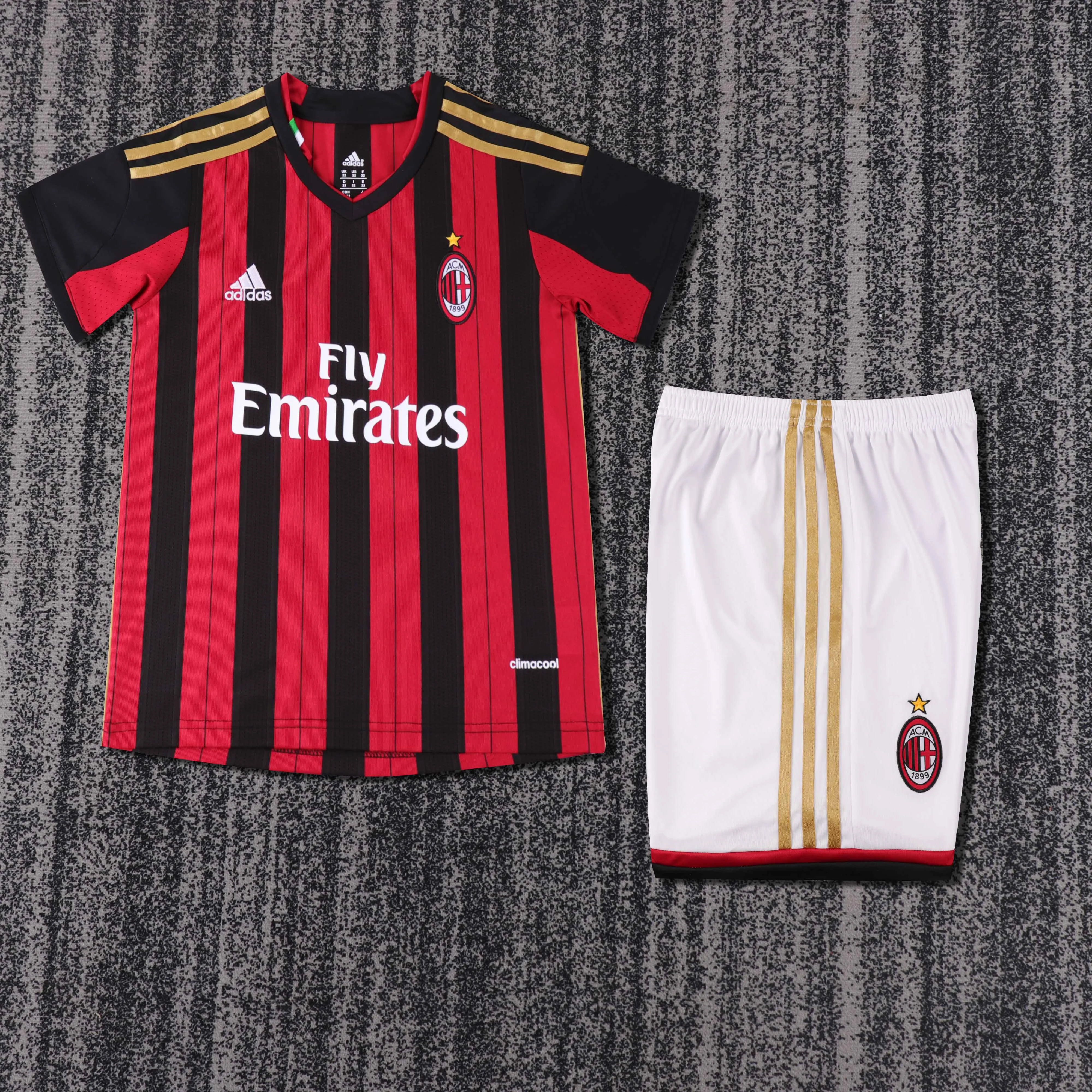 2013-14 AC Home Retro Shirt - Kids Sizes