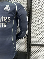 2025-26 Real Madrid Away Long Sleeve Shirt - Player Edition view 7