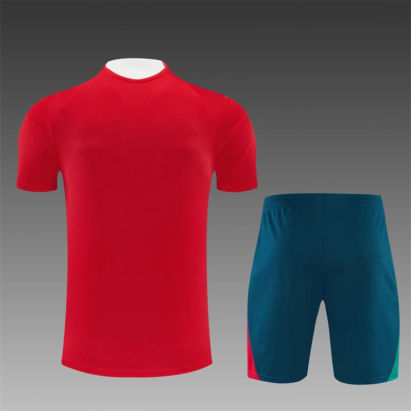 2026-27 Portugal Red Short-Sleeve Training Jersey view 2
