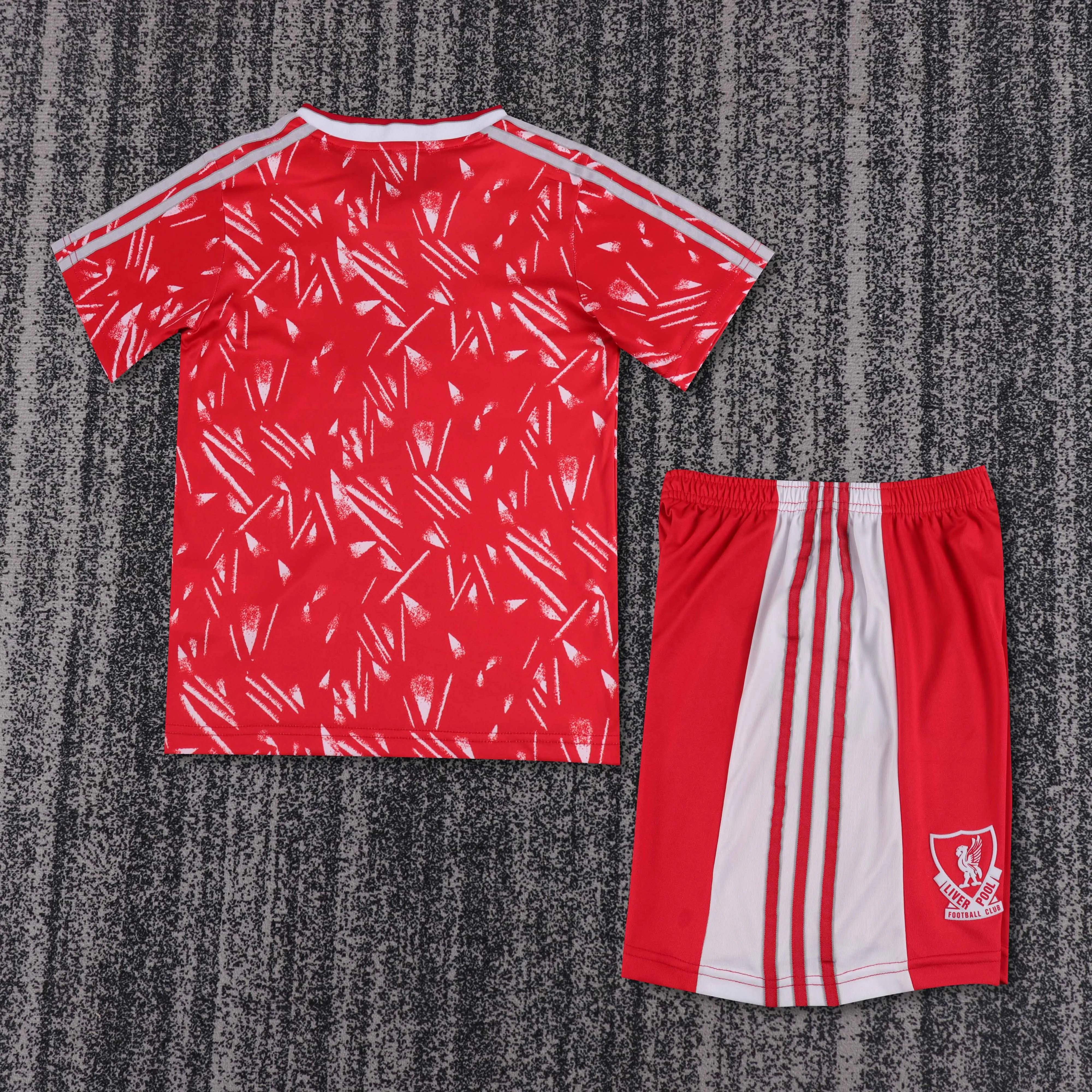 1989-91 Liverpool Home Retro Shirt - Kids view 2