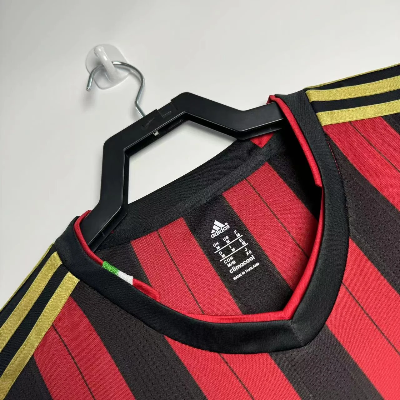2013-14 AC Home Long Sleeve Retro Jersey view 7