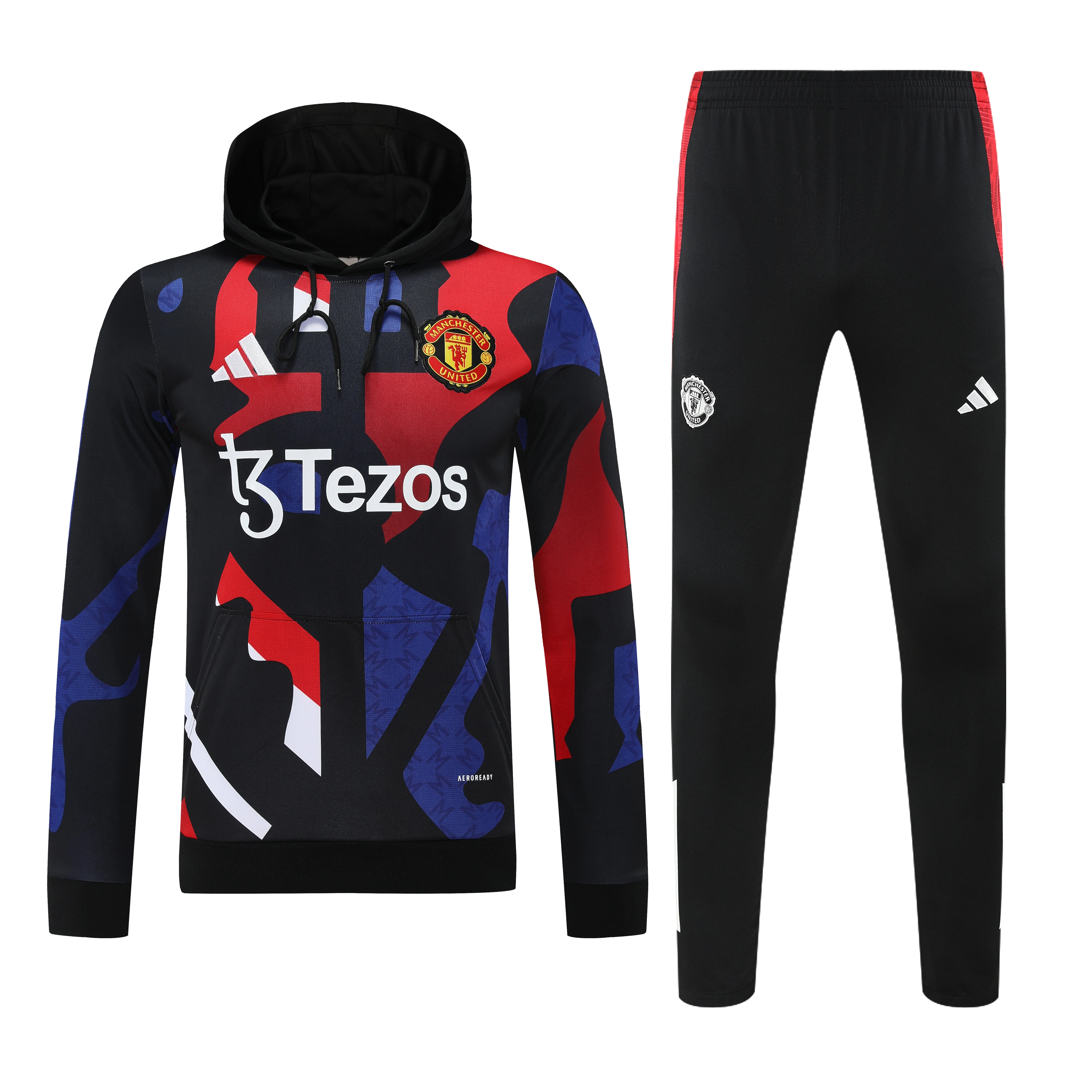 2025-26 Manchester United training hooded jersey view 19