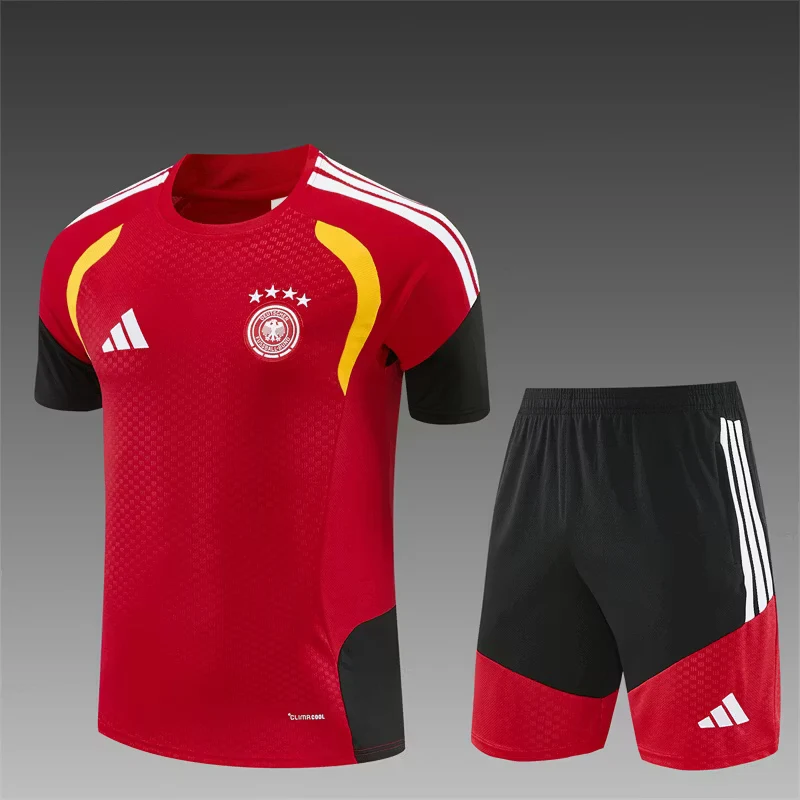 2026-27 Germany Red Short-Sleeve Training Jersey view 3
