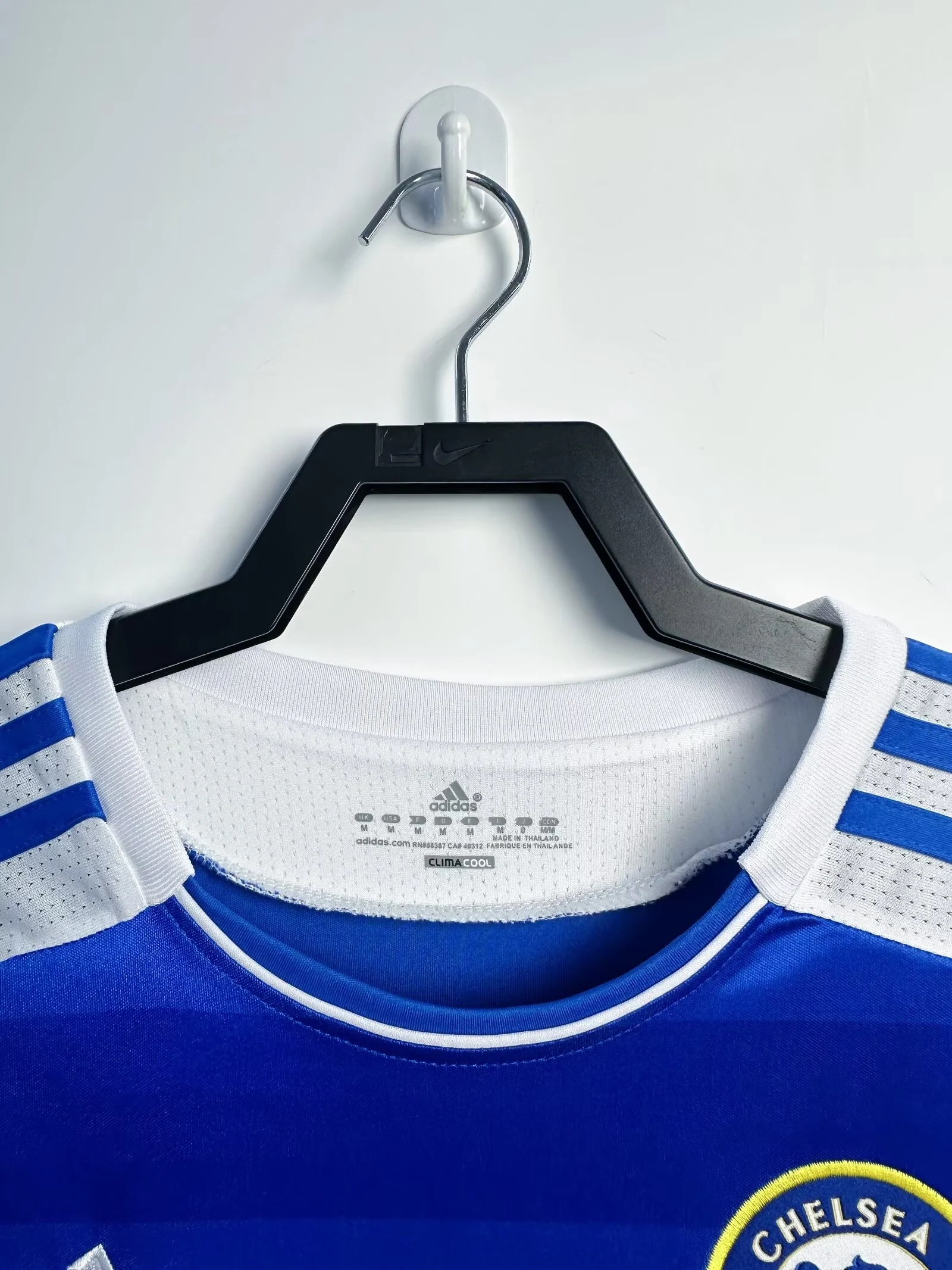 2011-12 Chelsea Home Long Sleeve Retro Shirt view 10