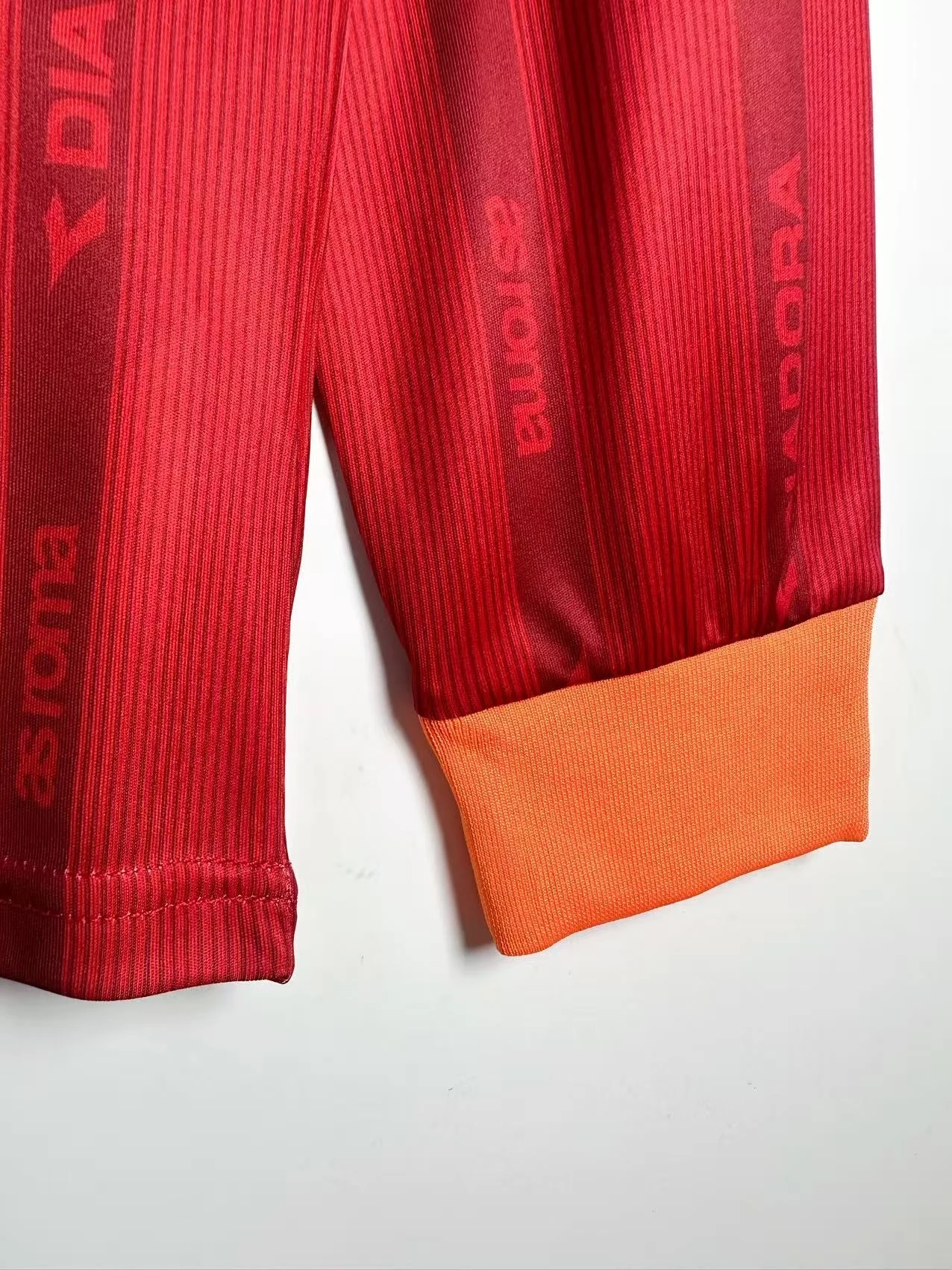 1999-00 Roma Home Retro Long-Sleeve Jersey view 3