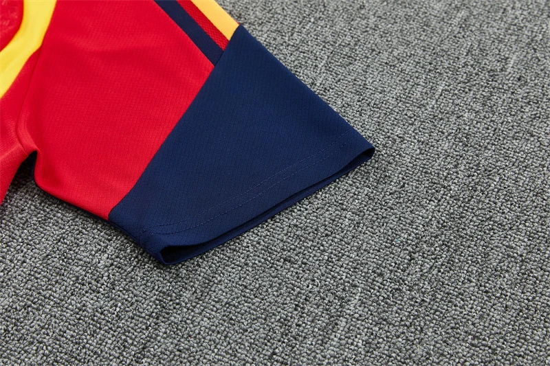 2026-27 Spain Red Short-Sleeve Training Jersey view 7