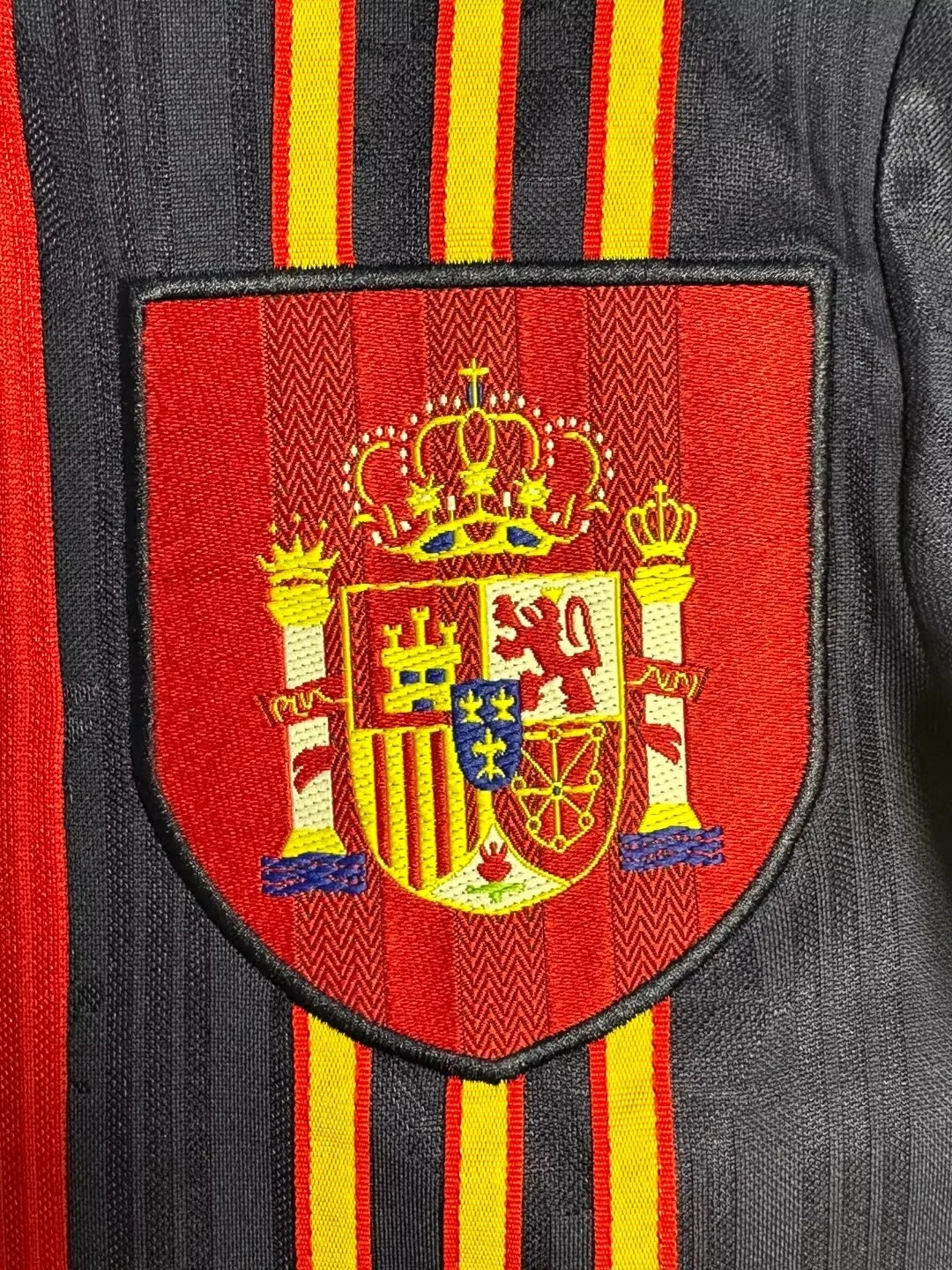 1996 Spain Home Retro Jersey view 7
