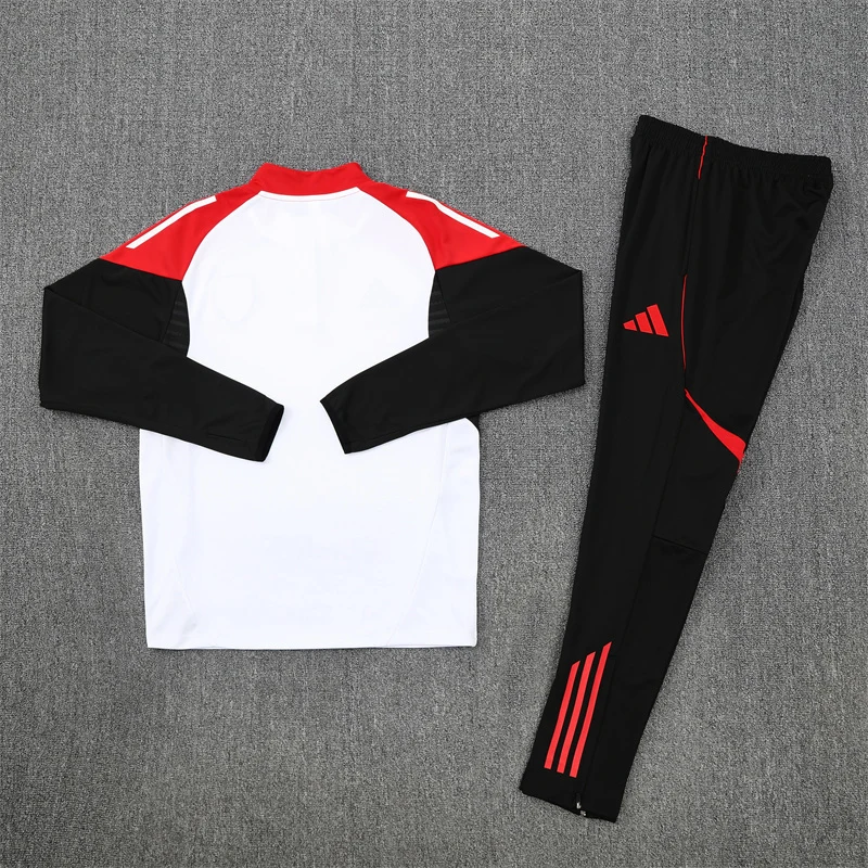 2025-26 Arsenal White Half-Zip Training Jersey view 7