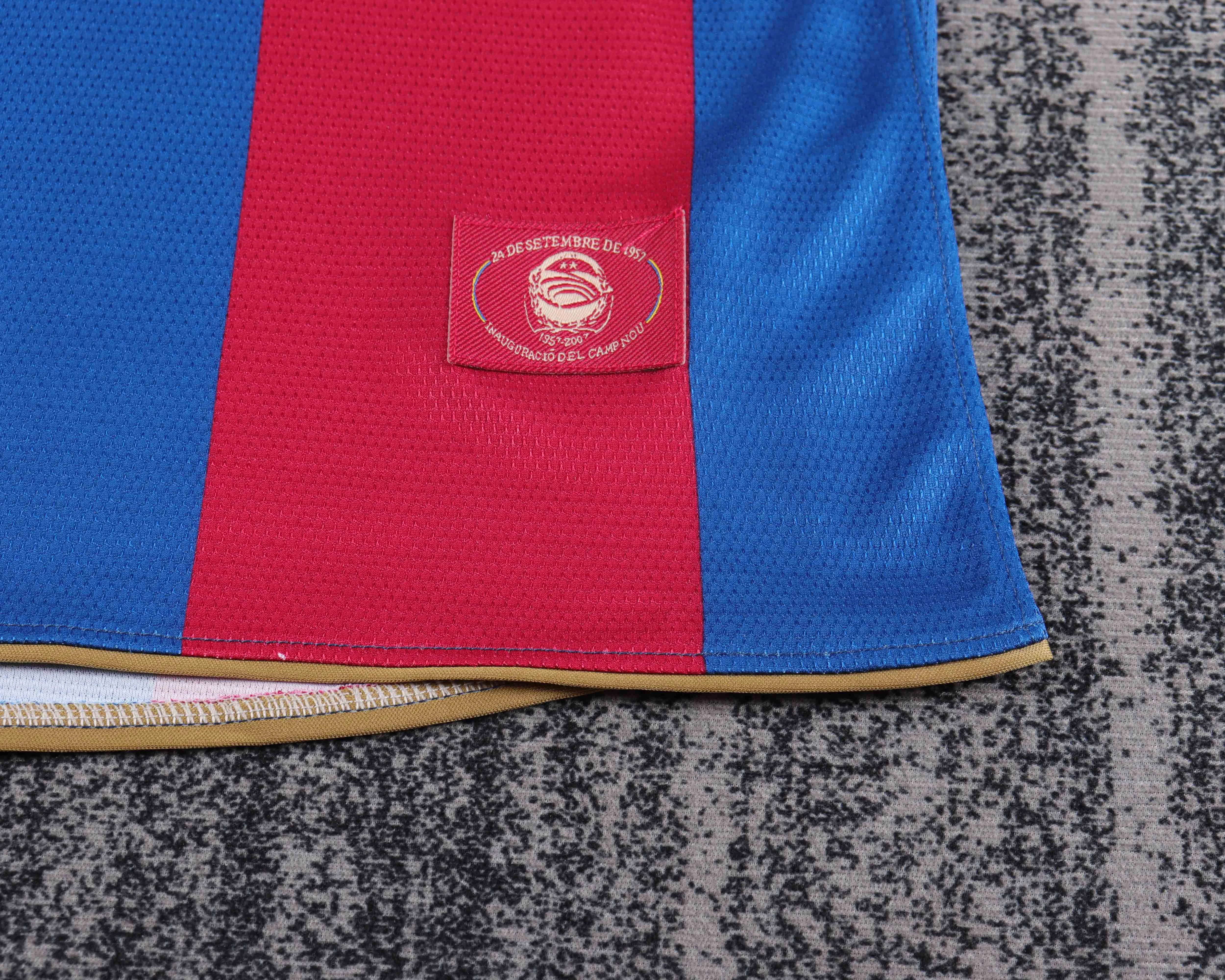 2007-08 Barcelona Home Retro Shirt - Kids Sizes view 10