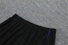 2025-26 Real Madrid yellow and blue camouflage half-pull training uniform jersey view 7
