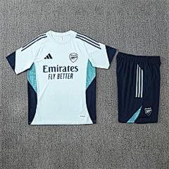2025-26 Arsenal Light Grey Short Sleeve Training Jersey view 19