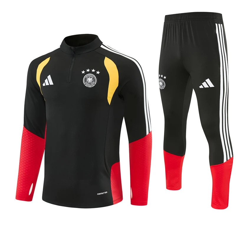 2026-27 Germany Black Half-Zip Training Jersey view 17