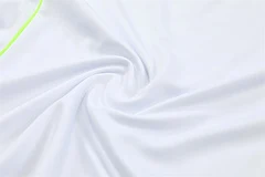 2025-26 Real Madrid White Retro Half-Draw Training Jersey view 9