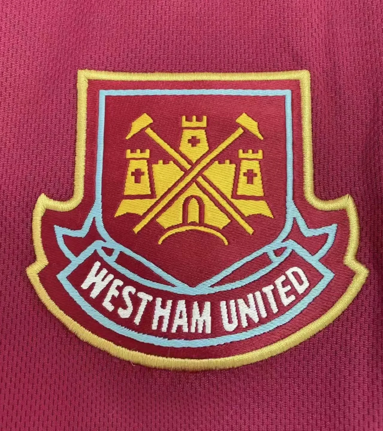 1999-01 West Ham United Home Retro Jersey view 3