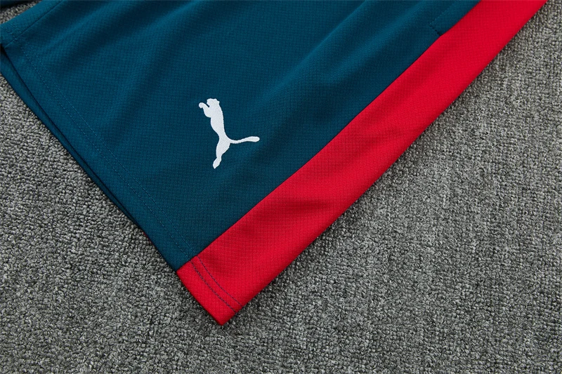 2026-27 Portugal Team Dark Green Short-Sleeve Training Jersey view 10