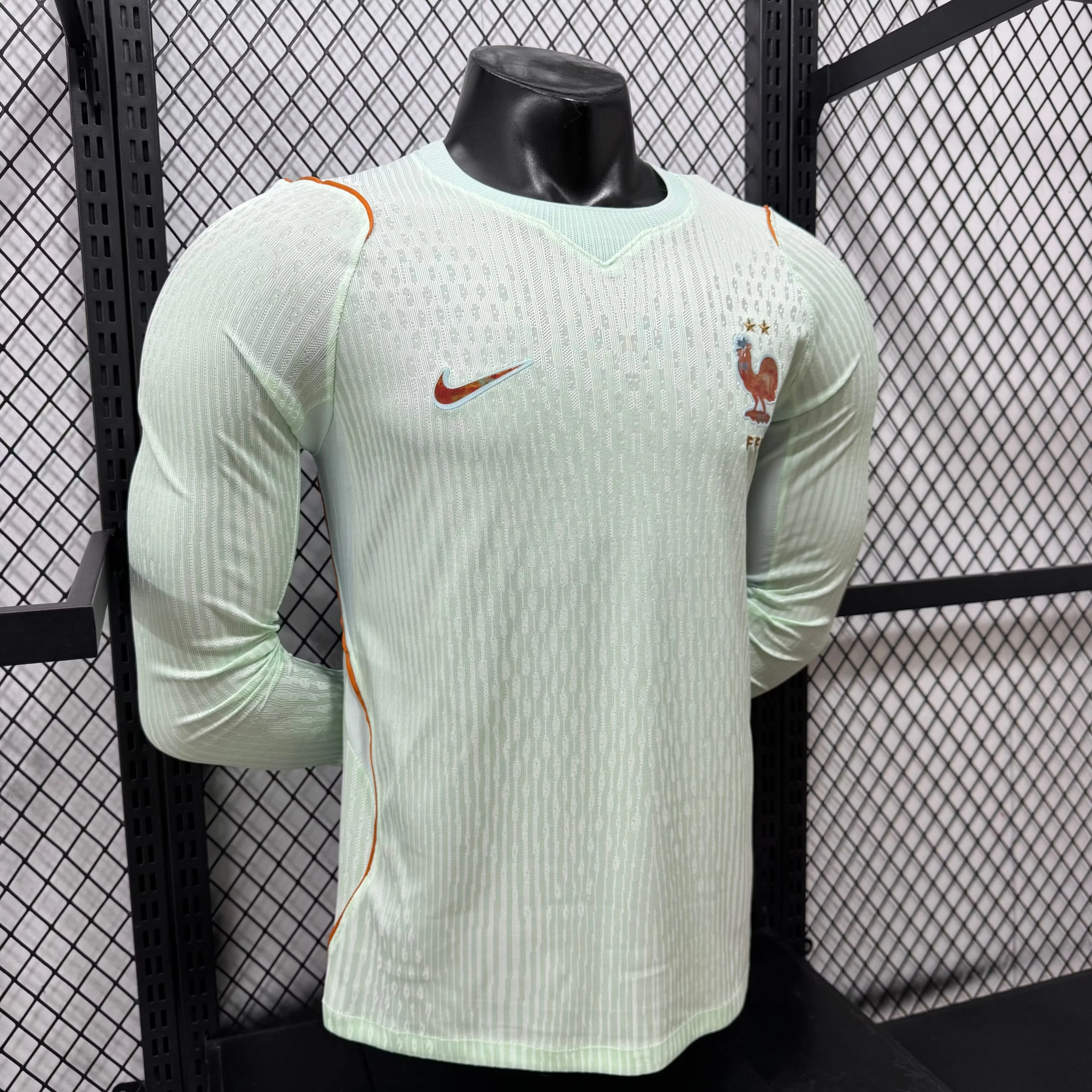 2026 France National Team Away Long-Sleeve Jersey – Player Version view 8