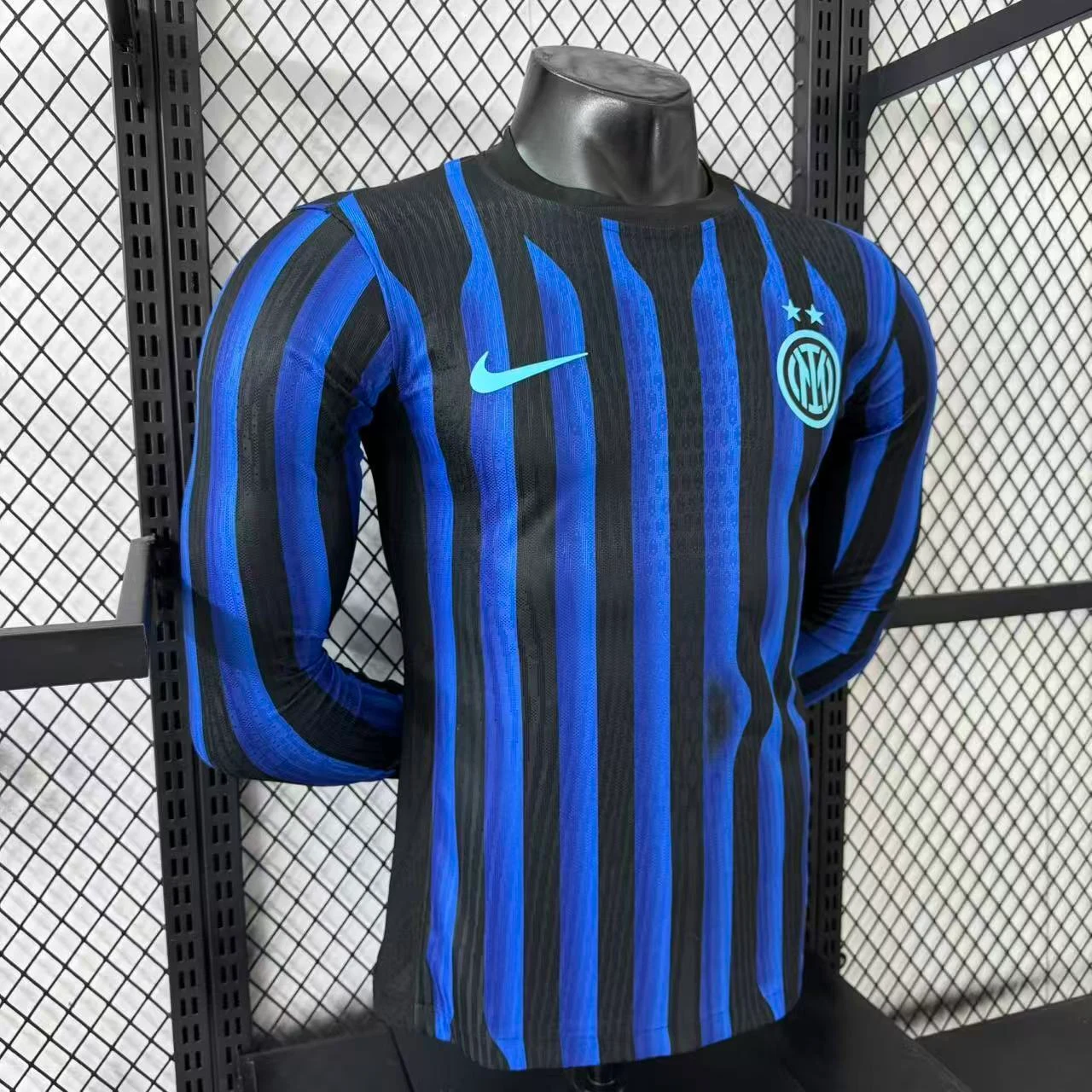 2025-26 Inter Milan Home Long-Sleeve Jersey - Player Version view 9