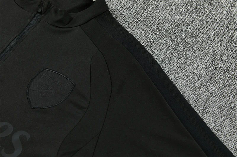 2026-27 Arsenal Black Half-Zip Training Jersey view 5